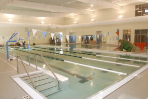 Competition lane pool
